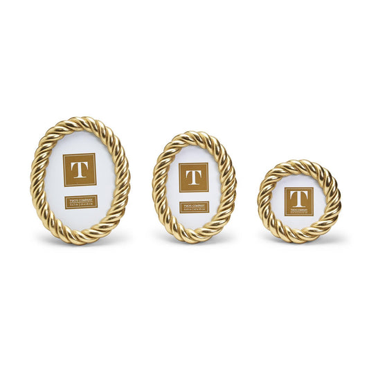 Gilded Rope Gold Frame