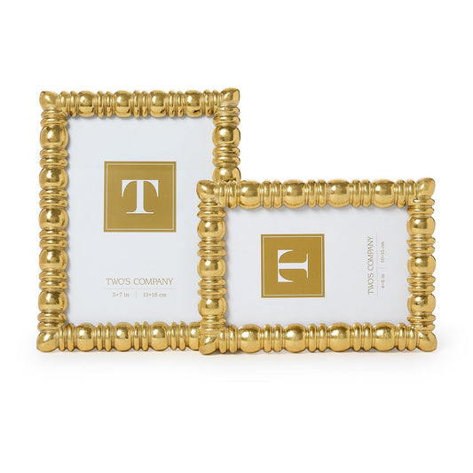 Spindle Gold Photo Frame