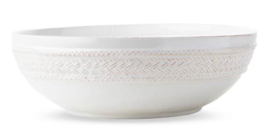 Le Panier White Serving Bowl