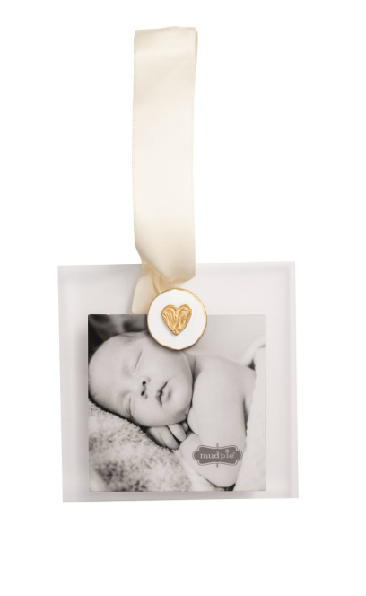 Heart Gold Intaglio Ornament