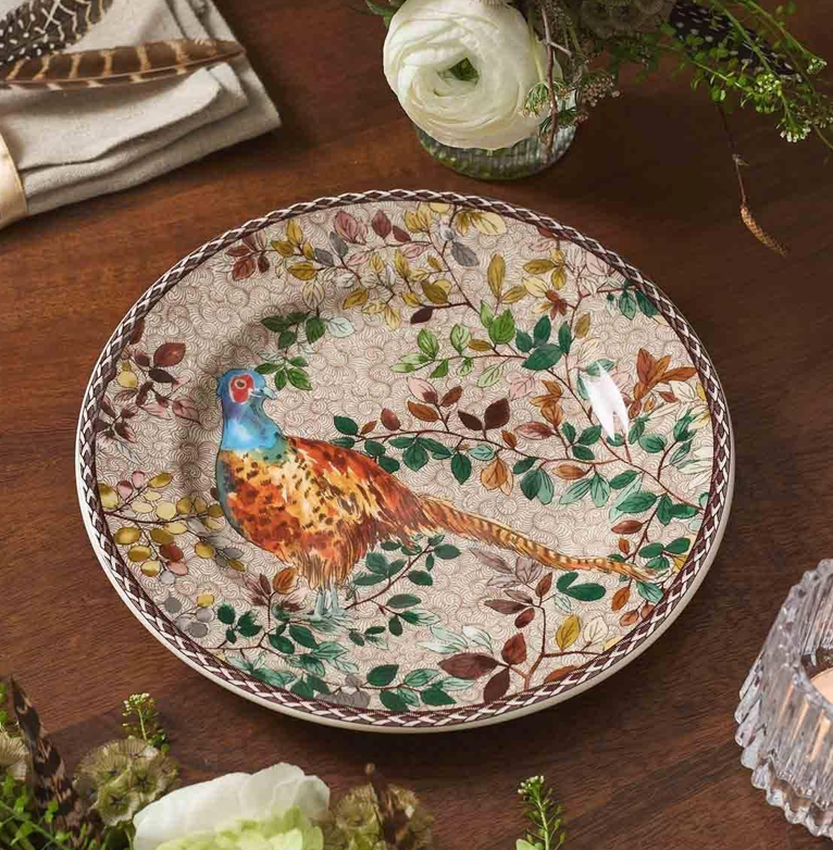 Woodland Pheasant Accent Plate