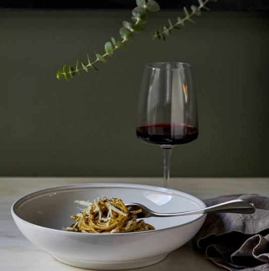 Friso White Pasta Bowl