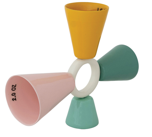 Enameled 4-Way Jigger
