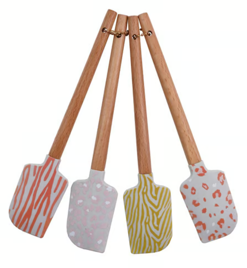 Animal Print Spatula Set