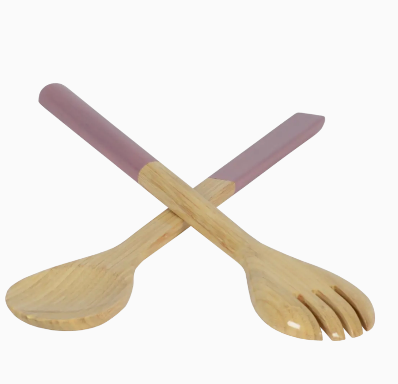 Large Bamboo Server Set