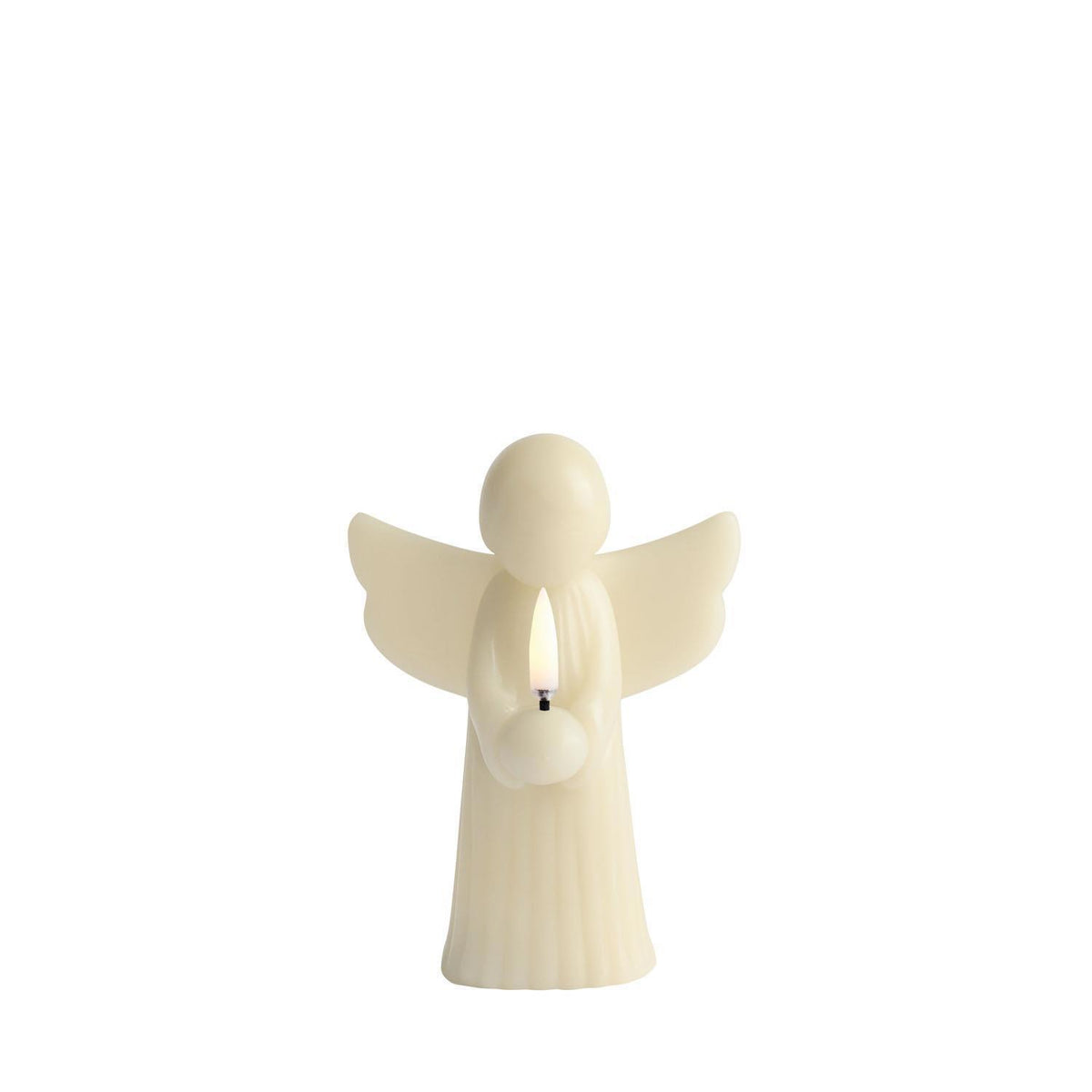Uyuni LED angel figure candle, vanilla