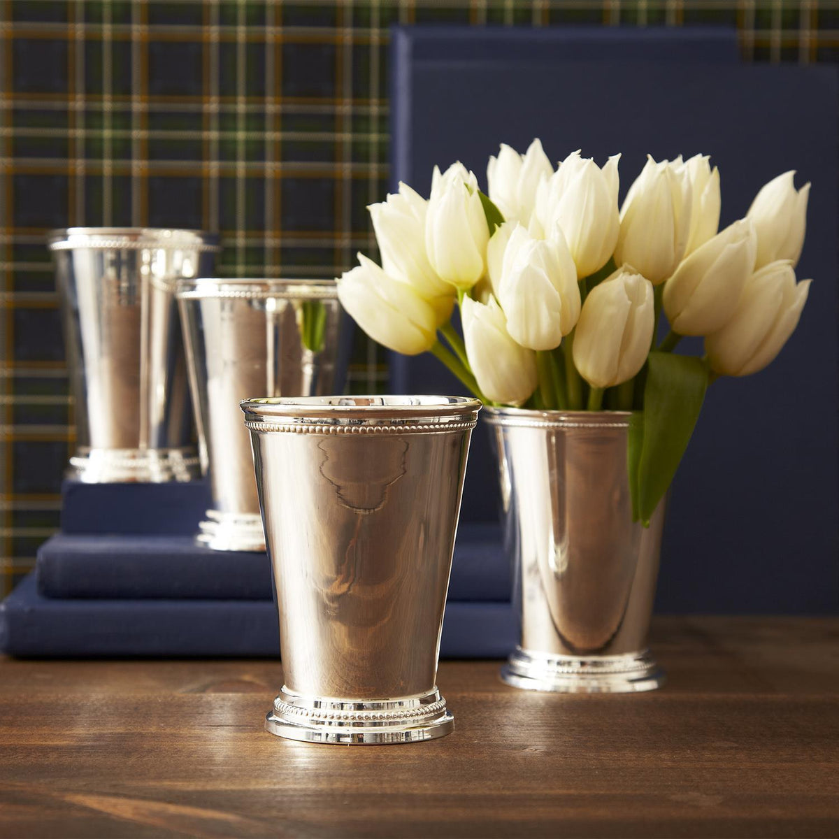 S/4 Mint Julep Cup/Vase in Gift Box