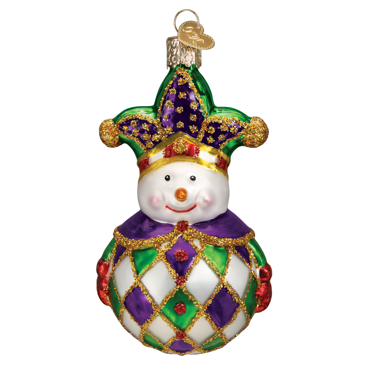 HARLEQUIN SNOWMAN