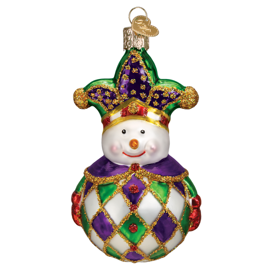 HARLEQUIN SNOWMAN