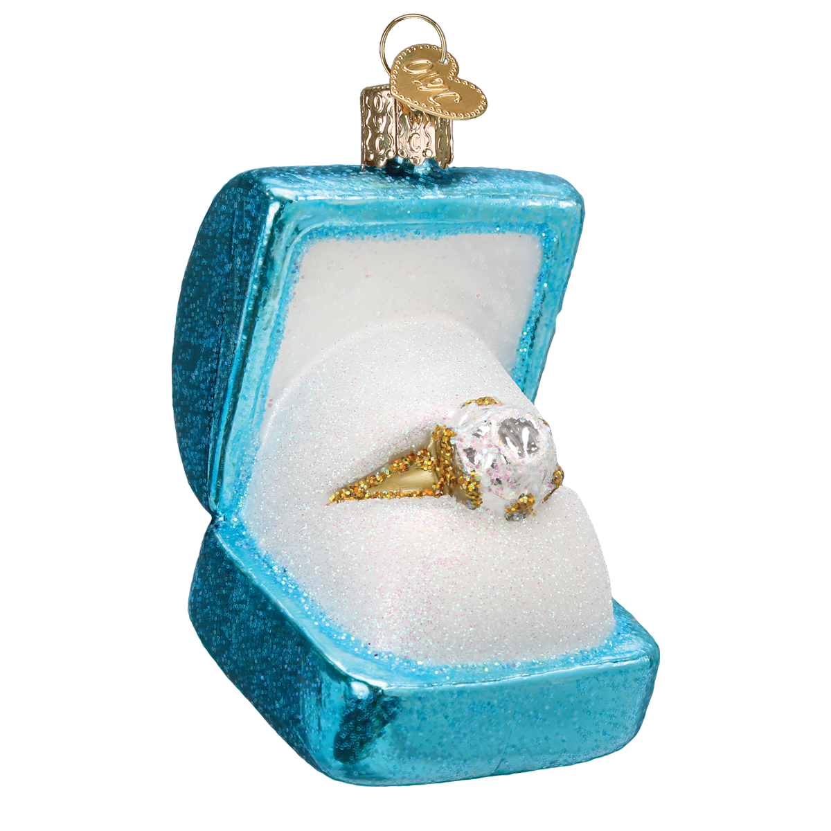 SOMETHING BLUE RING BOX