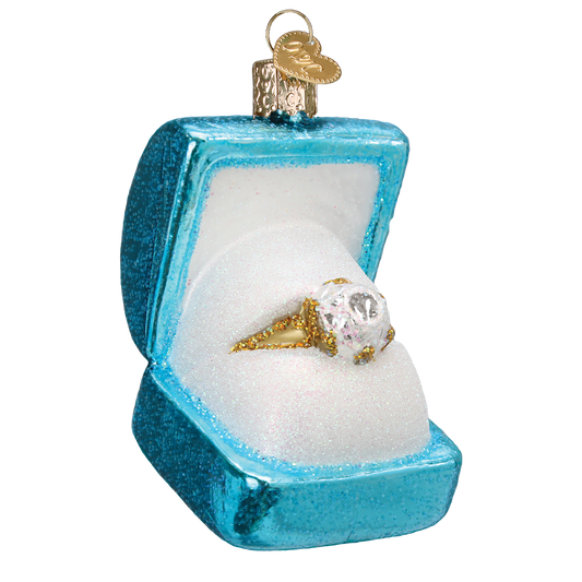 SOMETHING BLUE RING BOX