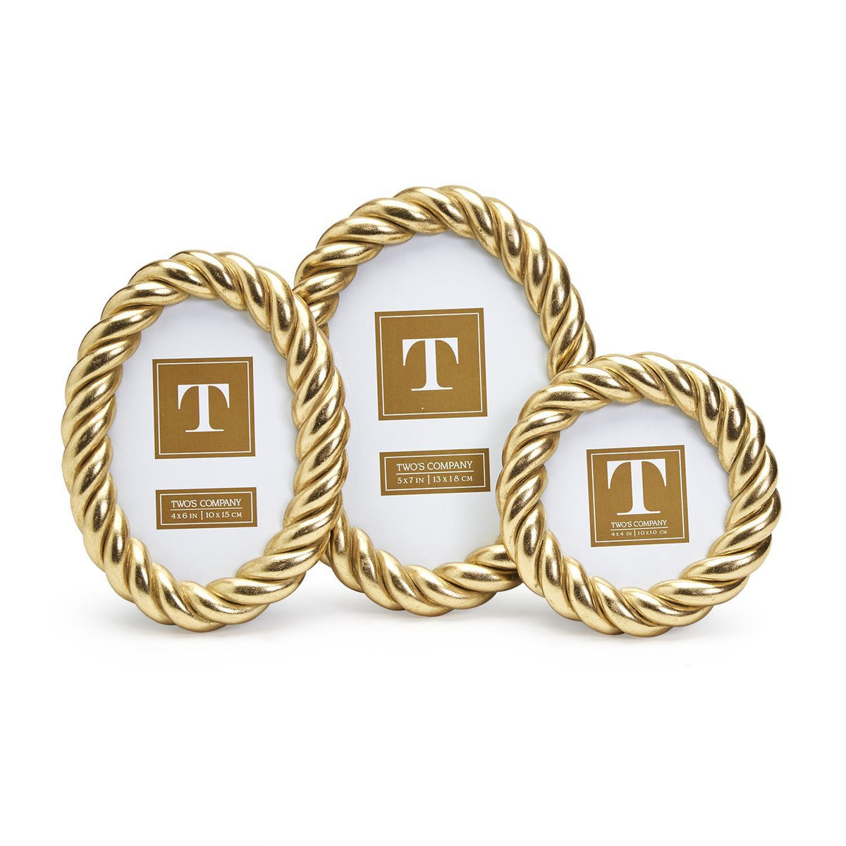 Gilded Rope Gold Frame