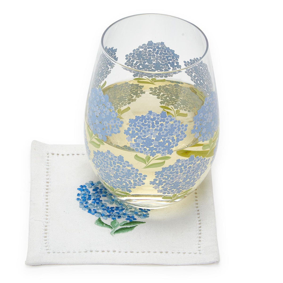 Hydrangea S/6 Cocktail Napkins