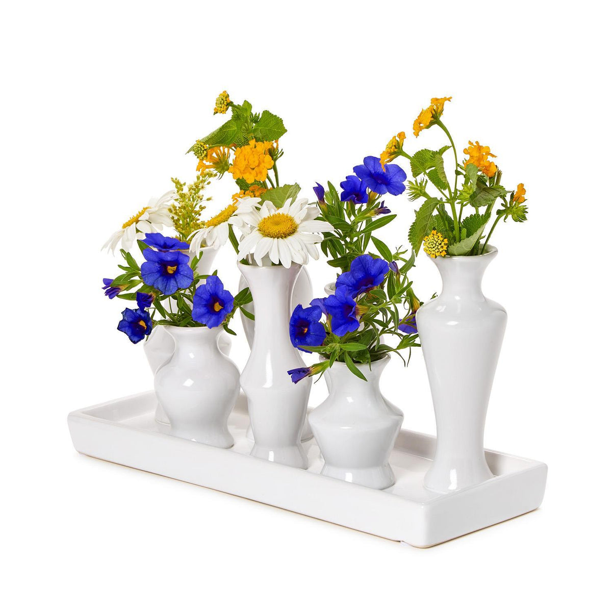 7 Section Bud Vase