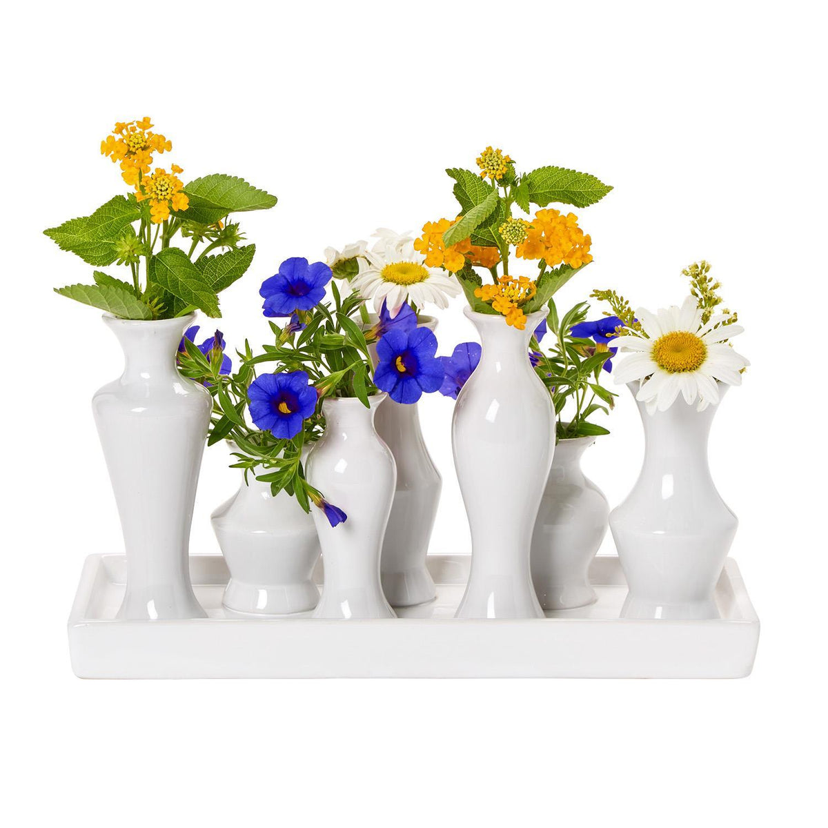 7 Section Bud Vase
