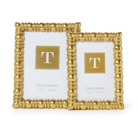 Spindle Gold Photo Frame