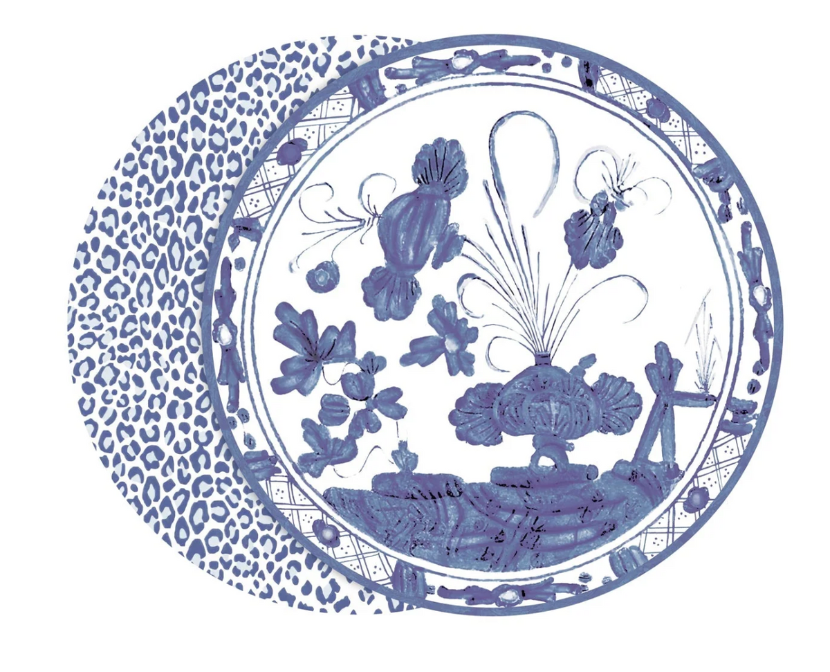 VIDA Faenza Blue Placemats s/4