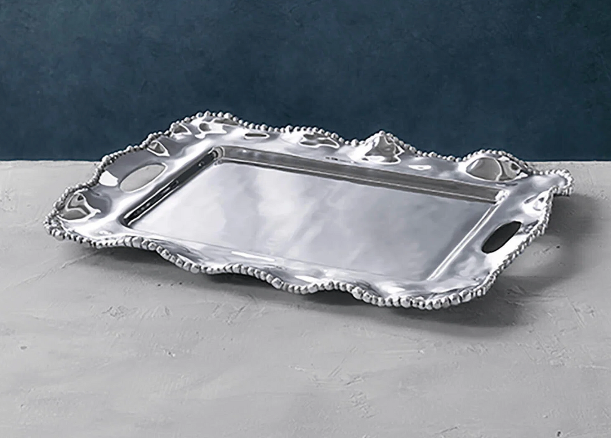 BB Pearl Kristi Med Rect Tray