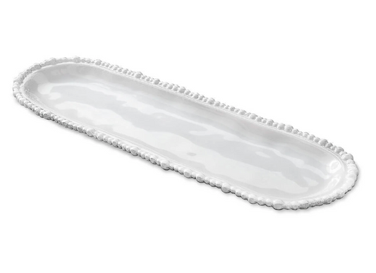 VIDA Alegria baguette platter-White : Medium