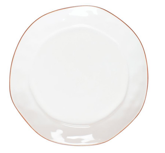Cantaria White Dinner Plate-White