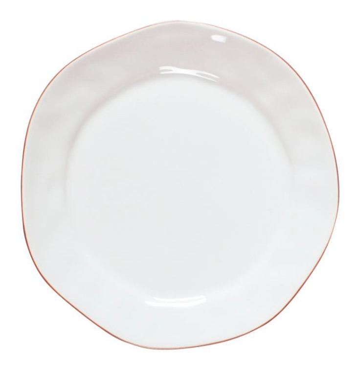 Cantaria White Salad Plate-White