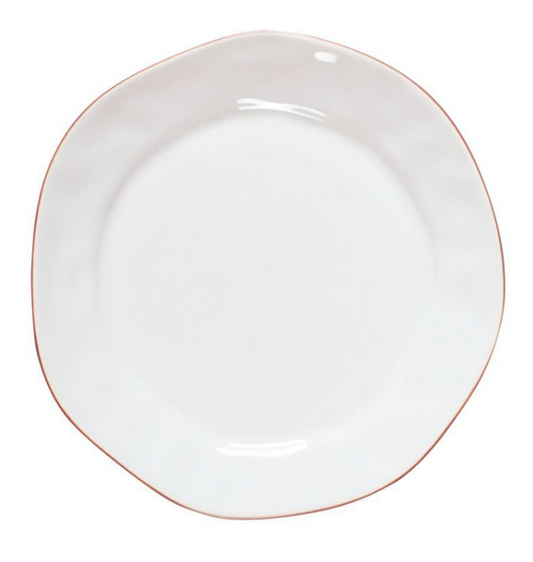 Cantaria White Salad Plate-White