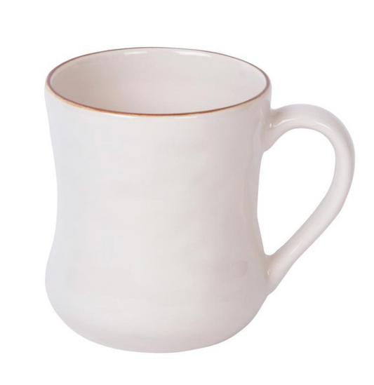 Cantaria White Mug-White : 12.5 oz