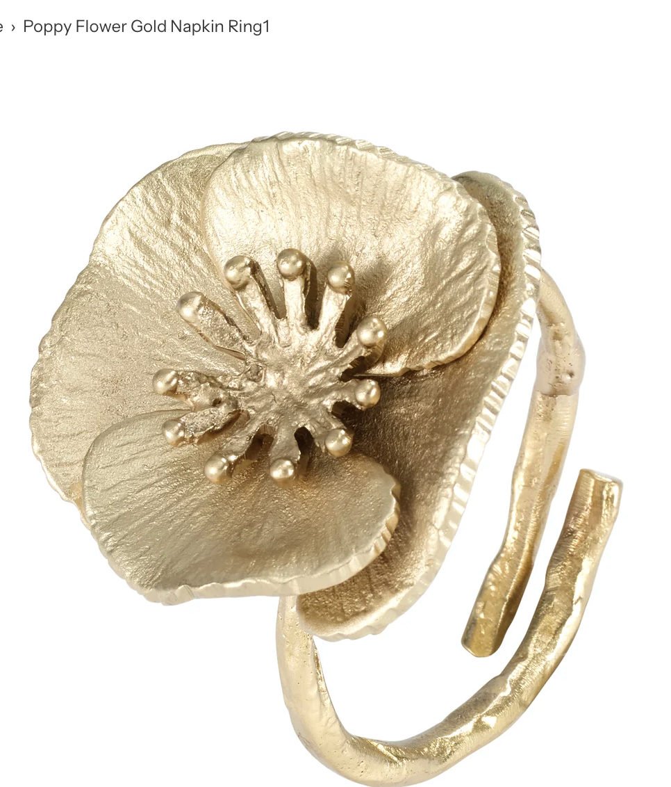Poppy flower NR p/4