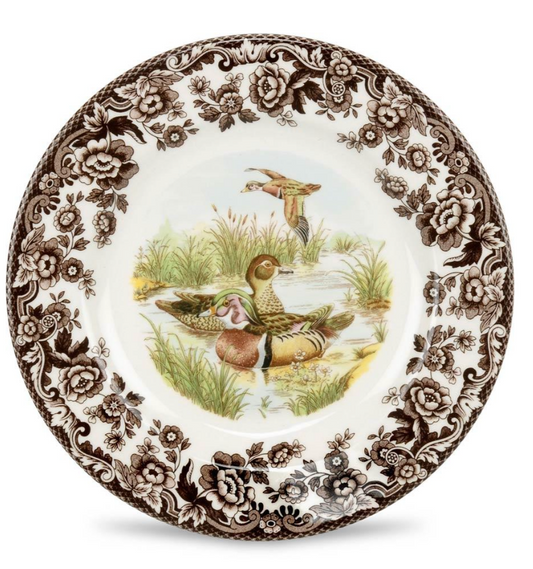 Woodland Wood Duck Salad Plate