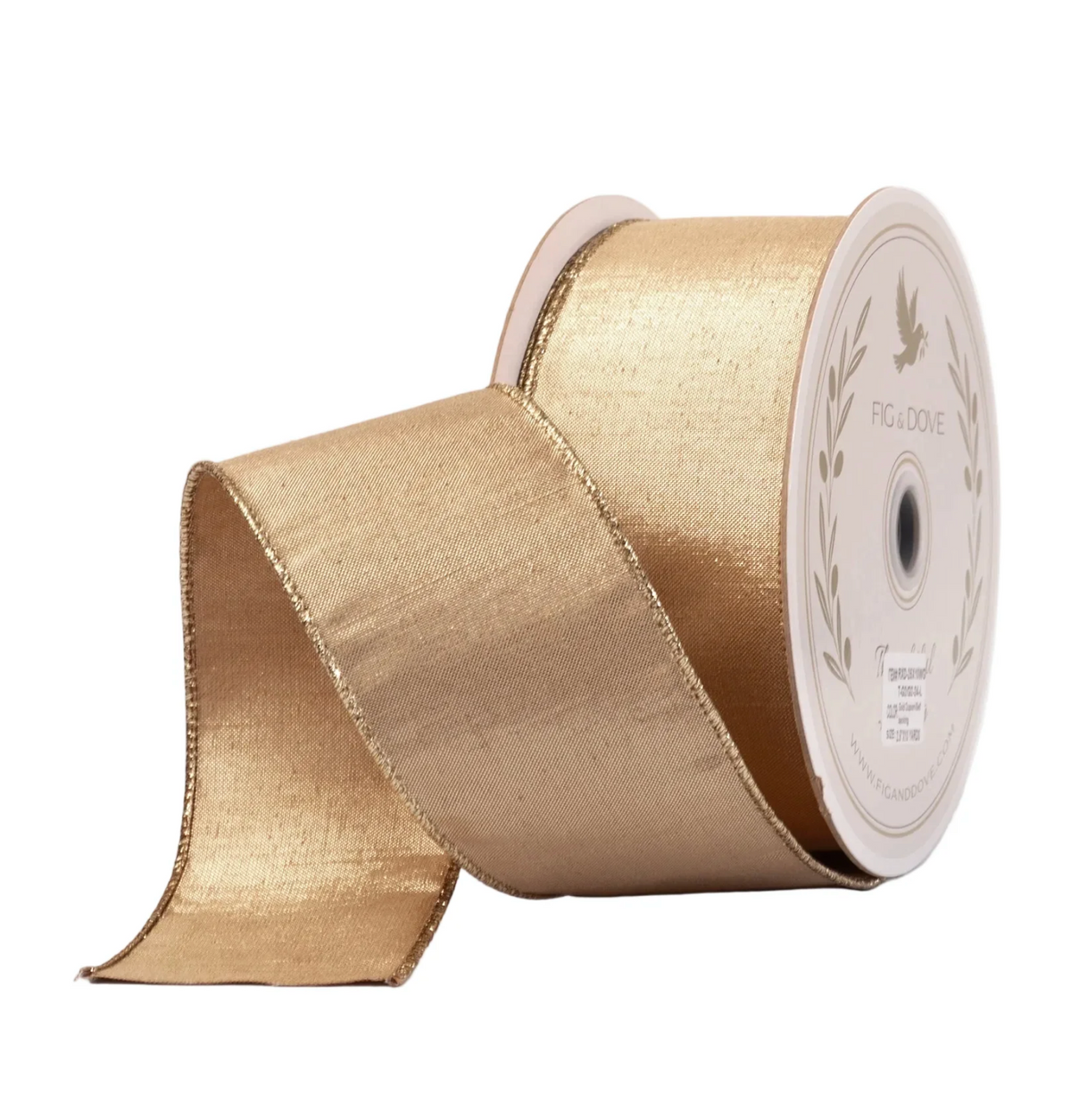 Gold Dupioni Ribbon