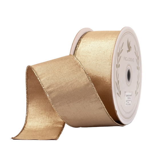 Gold Dupioni Ribbon
