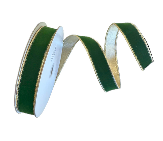 Evergreen Suede Ribbon-1'