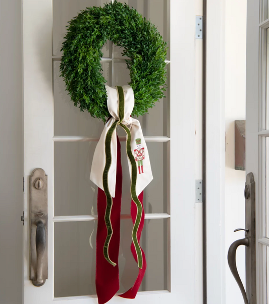 Nutcracker Wreath Sash