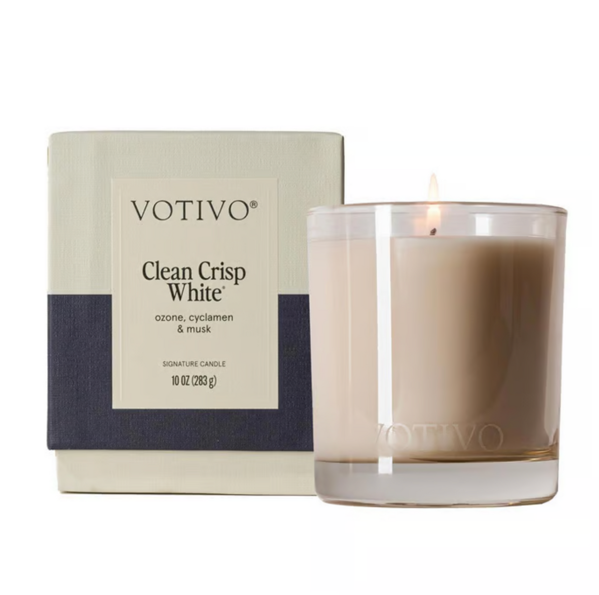 Clean Crisp White 10 oz. Signature Candle
