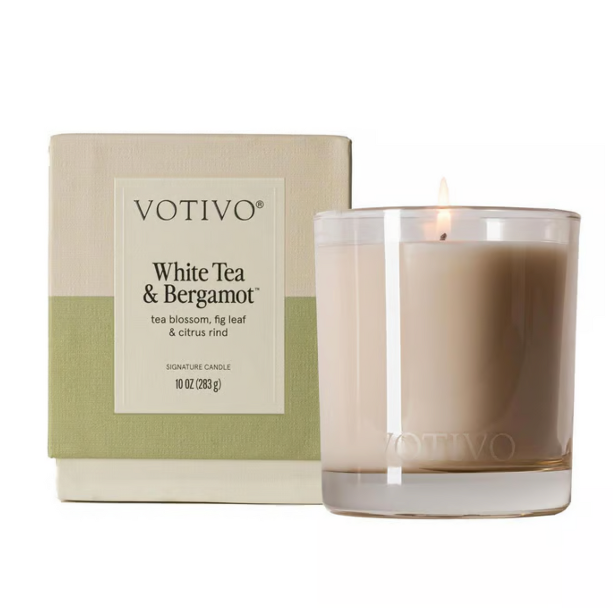 White Tea & Bergamot Signature 10 oz Candle