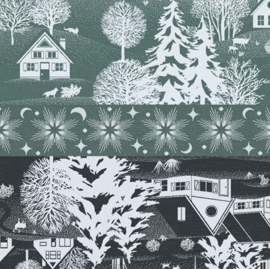Le Etoiles Green Tea Towel