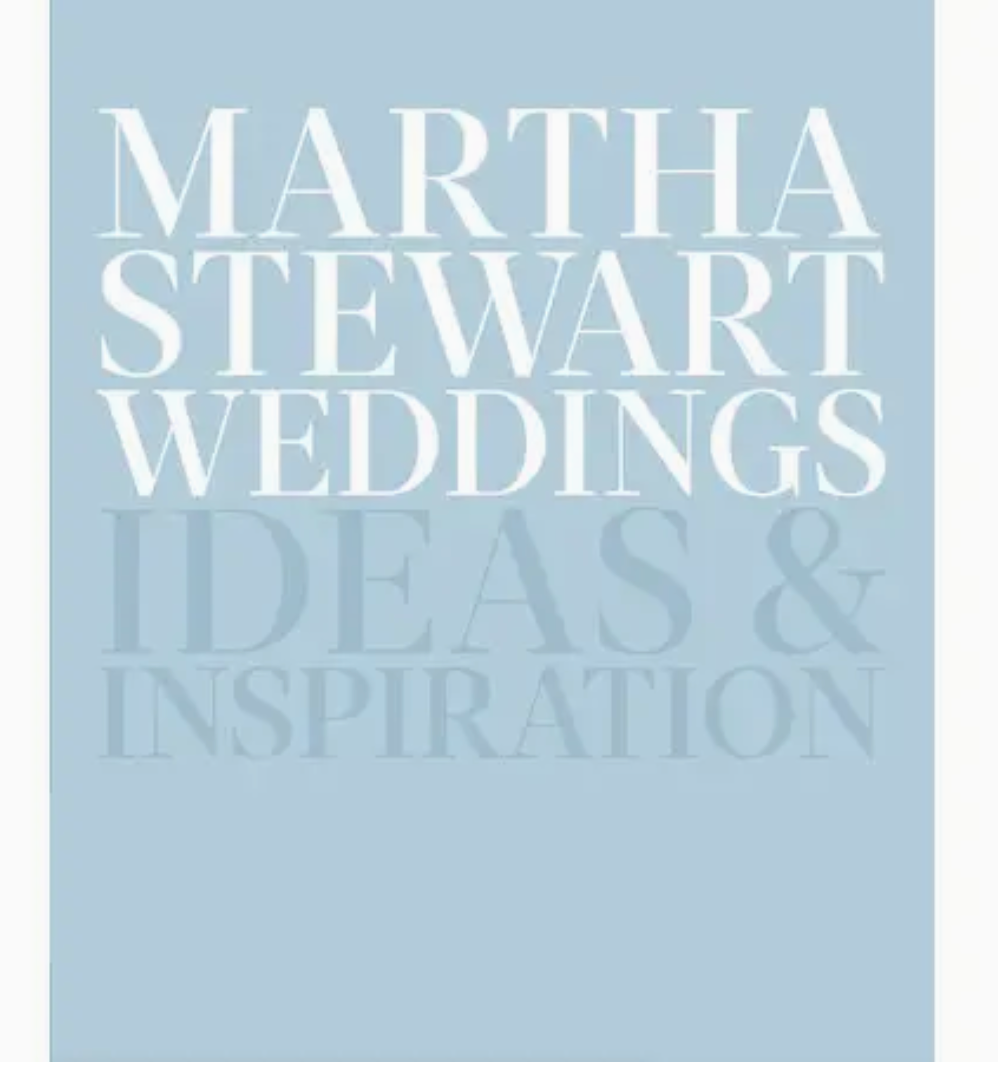 Martha Stewart Weddings