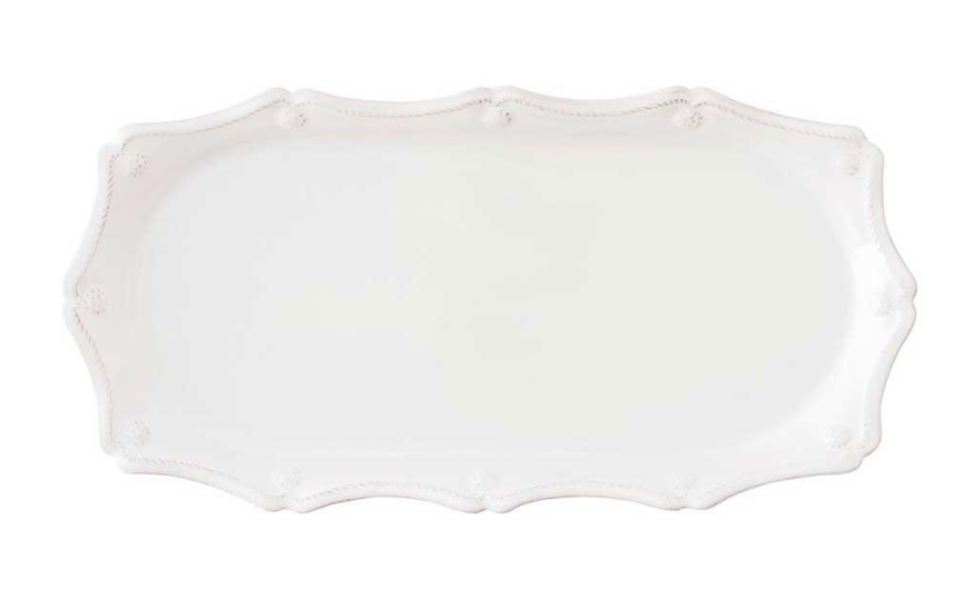 B&T White Hostess Tray