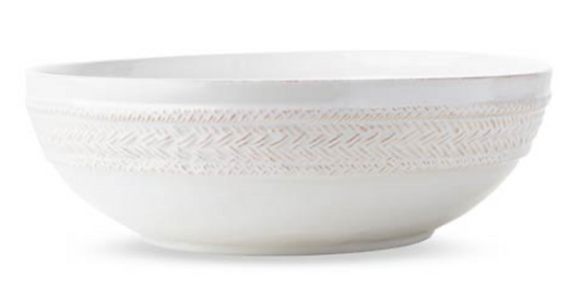 Le Panier White Serving Bowl