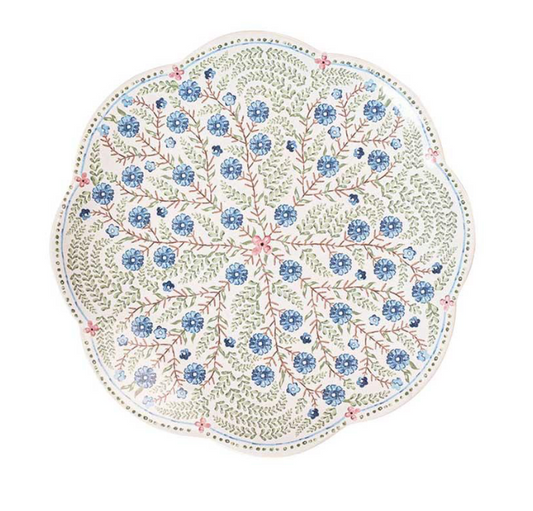 JUL Villa Seville Scalloped Salad Plate