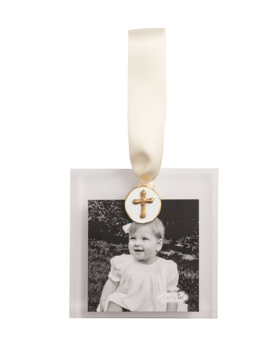 Cross Gold Intaglio Ornament