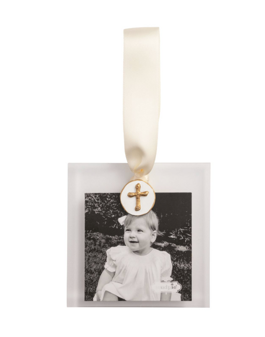 Cross Gold Intaglio Ornament