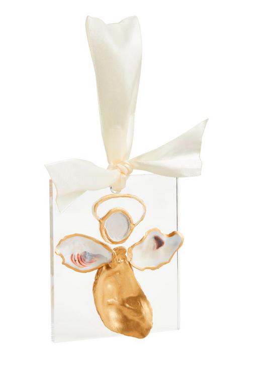 Oyster Angel Ornament