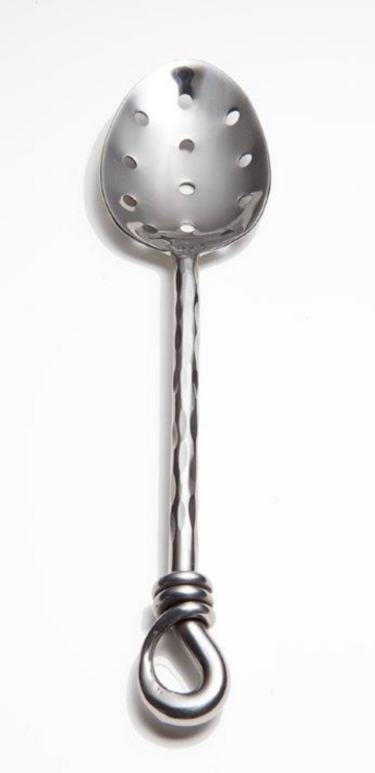 Taos Twist Pierced Serving Spoon, Lg