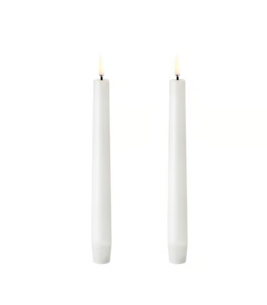 LED Taper candle white 0.9x8.1