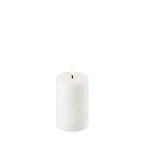 LED pillar candle white 2x3
