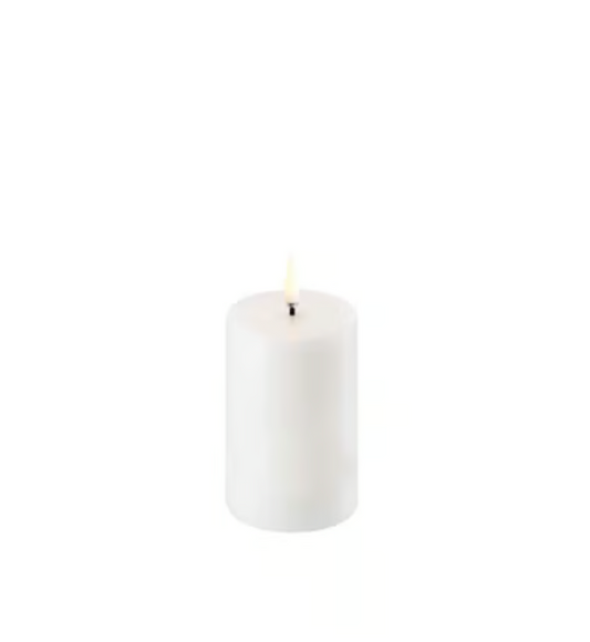 LED pillar candle white 2x3