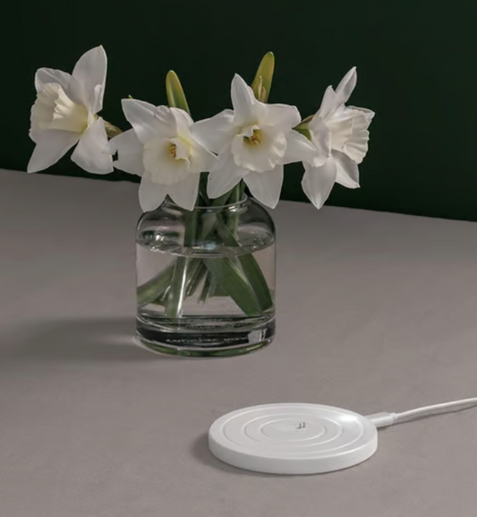 LED rechargeable base round