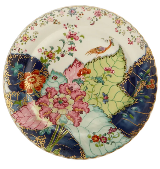 Tobacco Leaf Dessert Plate