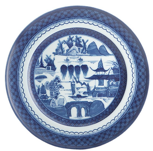 Blue Canton Dinner Plate